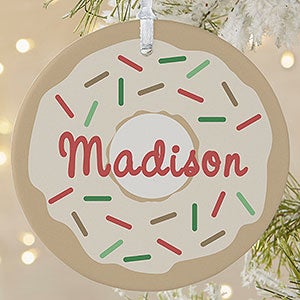 Personalized Donut Fun Ornament - 19483-1L