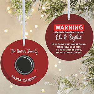 Santa Cam Personalized Ornament - 19505-2L