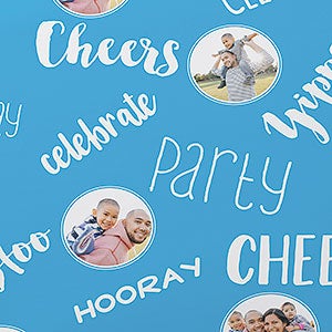 Personalized Wrapping Paper - Bold Birthday