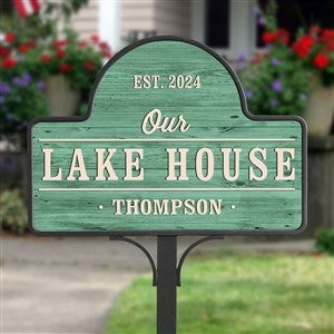 Home Away From Home Personalized Magnetic Garden Sign - 20006