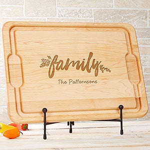 Cozy Home 12x17 Personalized Maple Cutting Board - 20131