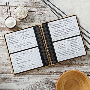 Mr & Mrs Personalized Recipe Cards