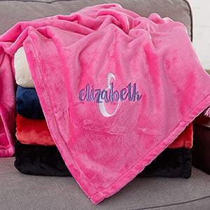 Playful Name For Her 60x80 Personalized Fleece Blanket - 20155-L
