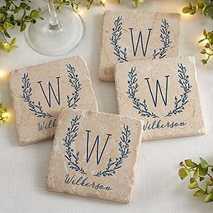 personalized beverage coasters