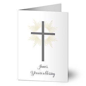 Youre A Blessing Personalized Greeting Card - 20457