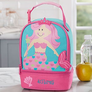 Mermaid Embroidered Lunch Bag - 20464
