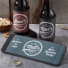 Groomsmen Brewing Co. Personalized Can  Bottle Wrap - 20494