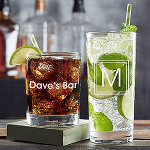 Classic Celebrations Personalized Tall Cocktail Glass