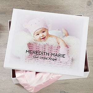 Personalized Baby Photo Keepsake Memory Box - 12x15 - 20945