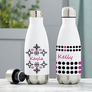 Just Her Style Personalized 12 oz. Insulated Water Bottle - 21106-S