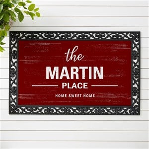Farmhouse Family Welcome Personalized Doormat- 20x35 - 21167-M