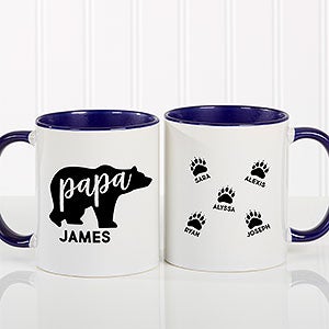 Mama Bear Mug and Papa Bear Mug Set of 2 Mugs Mama Bear Color Changing Mug  Papa Bear Color Changing Mug Set Mugs Couple Mugs Dad Mom Gift 