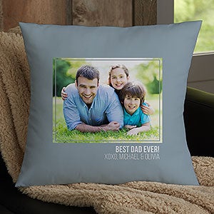 For Him Photo Personalized 18 Throw Pillow - 21458-L