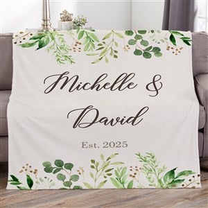 Laurels Of Love 50x60 Fleece Blanket - 21532-F