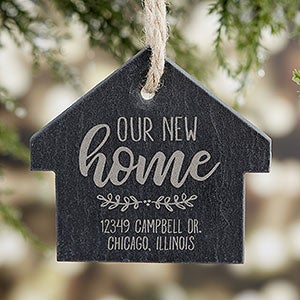 2022 Personalized New Home Christmas Ornaments 