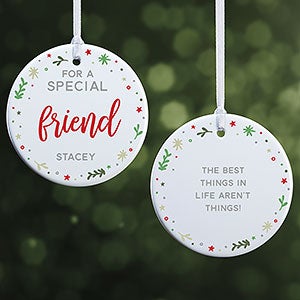 You Are Special Personalized Ornament- 2.85 Glossy - 2 Sided - 21705-2S