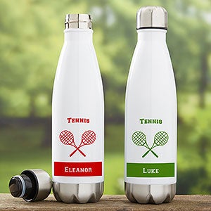 Tennis Personalized Insulated 17 oz. Water Bottle - 21745-L