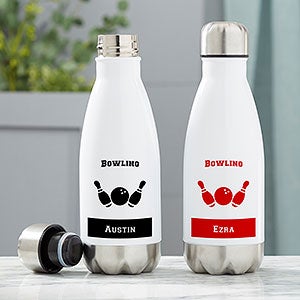 Bowling Personalized Insulated 12 oz. Water Bottle - 21752-S