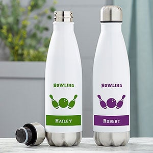 Bowling Personalized Insulated 17 oz. Water Bottle - 21752-L