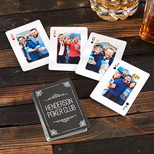 Suits  Photos Personalized Playing Cards - 21757
