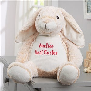 Personalized 16" Plush First Easter Bunny - 21798