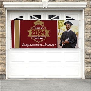 Class Of Personalized Graduation Photo Banner - 30x72 - 22046