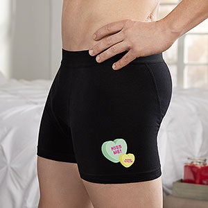 Personalized Rub Me For Luck Men's Boxer Briefs