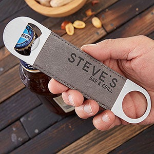 Be Bold Personalized Meat Cleaver w Bottle Opener