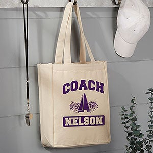 Coach Personalized Canvas Tote Bag- 14 x 10 - 22623-S
