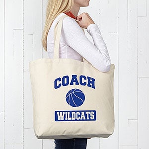 Cheerleading Coach Tote Bag Personalized Coach Bag With Name 