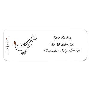 Holiday Reindeer by philoSophies® Return Address Labels - 22686