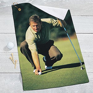 Personalized Photo Golf Towel - 22874
