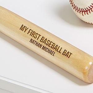 My First Personalized 18quot; Mini Baseball Bat - 22880
