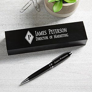 Personalized Pencil Cup Script Monogram Pen and Pencil Holder 