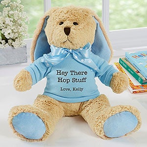 Personalized Blue Bunny Rabbit - 23515-B