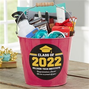 Class Of Personalized Graduation Glass Mason Jar