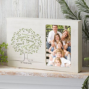 Wallverbs™ Our Family Personalized Picture Frame Photo Tree