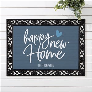 Happy New Home Personalized Doormat- 18x27 - 23574