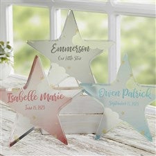 Beyond The Moon Personalized Colored Star Keepsake - 23688