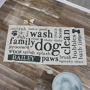 Happy Dog Personalized 35x72 Pet Towel - 23763-L