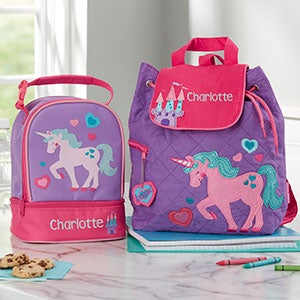 Unicorn Embroidered Lunch Bag