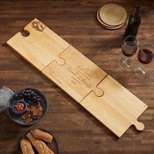 Gather Round Personalized Puzzle Piece Cutting Board