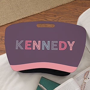 Girls Colorful Name Personalized Lap Desk - 24138