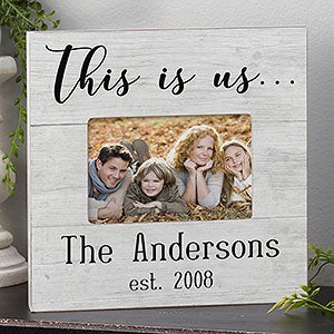 This is Us Personalized Box Picture Frame - Horizontal - 24230-H