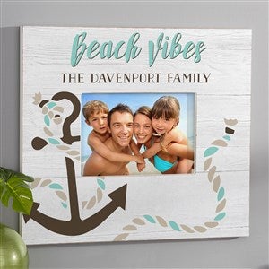 Beach Life Personalized Wall Frame- Horizontal - 24242-H