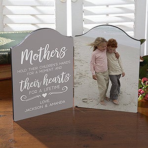 Mothers Hold Their Childs Hand Personalized Photo Plaque - 24282