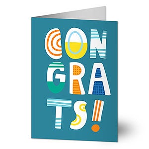 Congrats Grad Greeting Card - 24376