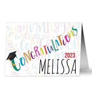 Congratulations Graduation Greeting Card - 24418