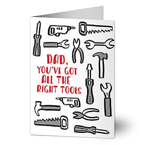 All the Right Tools Greeting Card - 24465