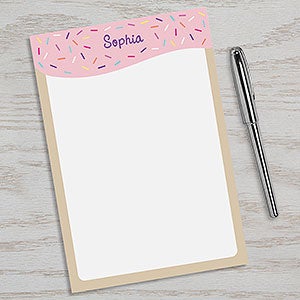 Sprinkles Personalized Notepad - 24612